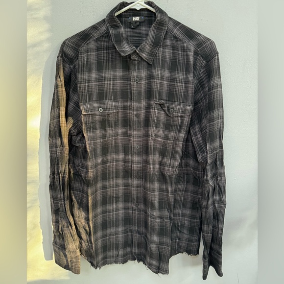 PAIGE Other - Paige Plaid Flannel Long Sleeve in Medium